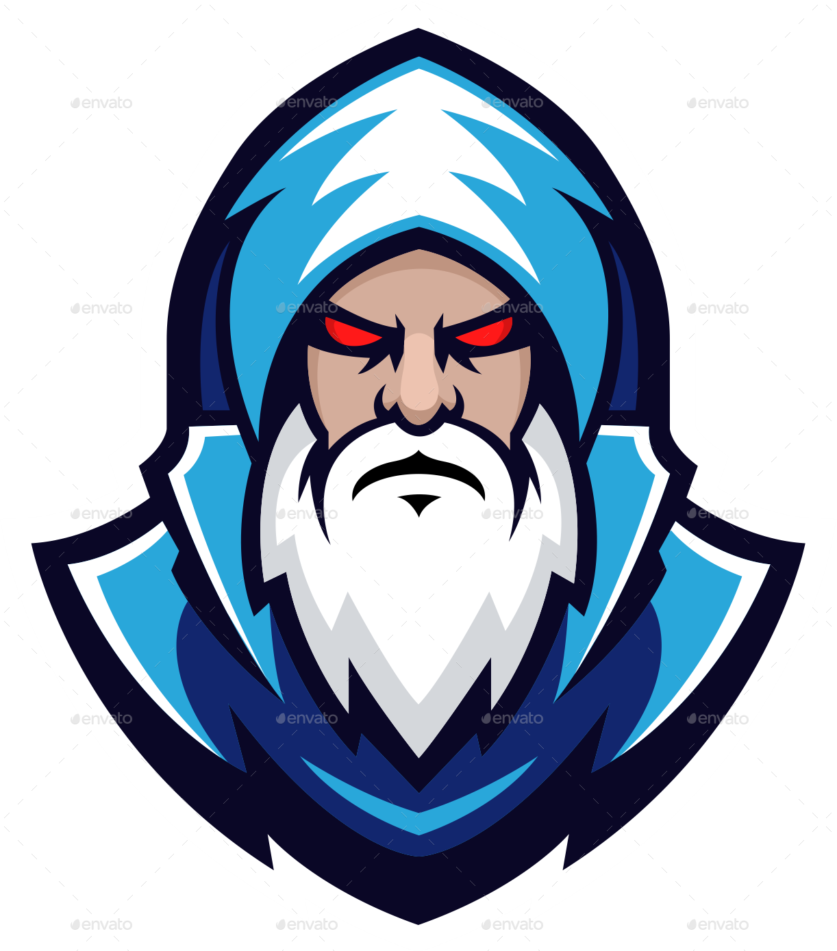 Wizard Logo Template, Logo Templates GraphicRiver